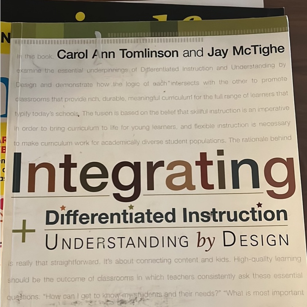 Textbooks for teaching instruction!